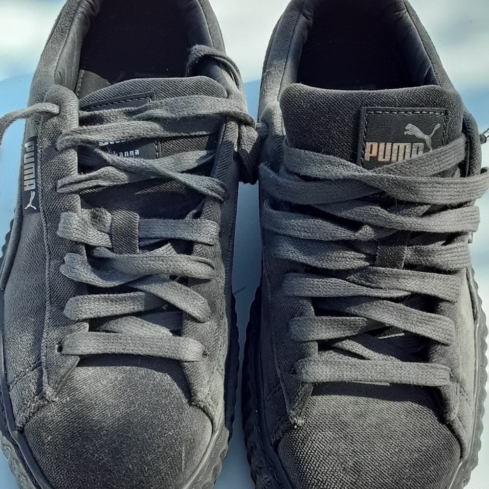 Puma Fenty by Rihanna Creeper Velvet Grey Casual U